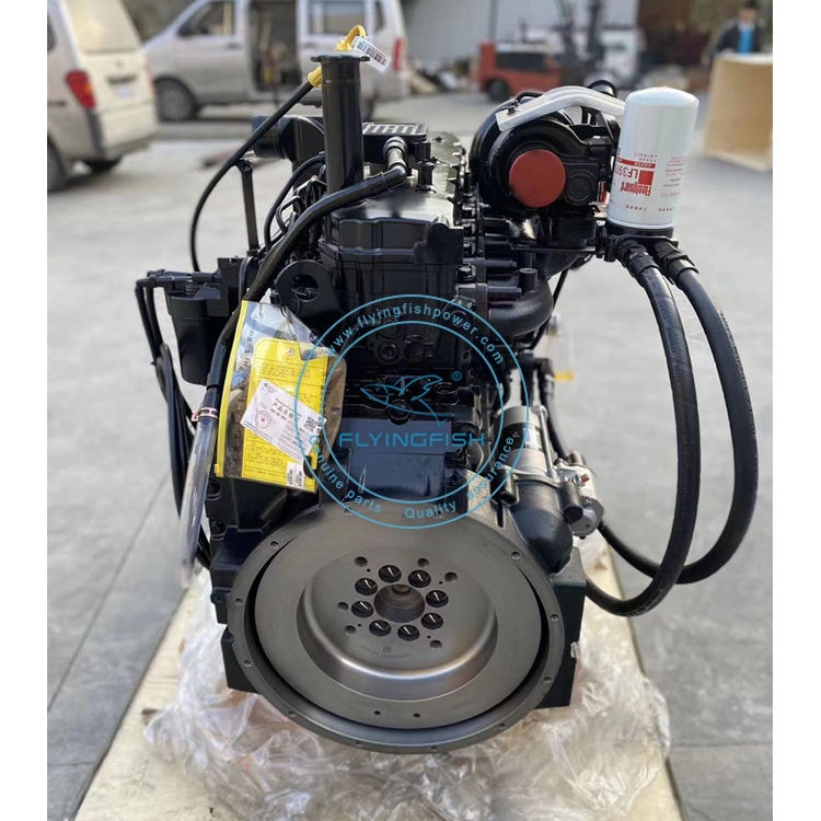 Nouveau véritable assemblage de moteur diesel DCEC Dongfeng Cummins 4B 4BT 4BTA 3.9L 4B3.9 4BT3.9 4BTA3.9 pour les machines de marine / de construction