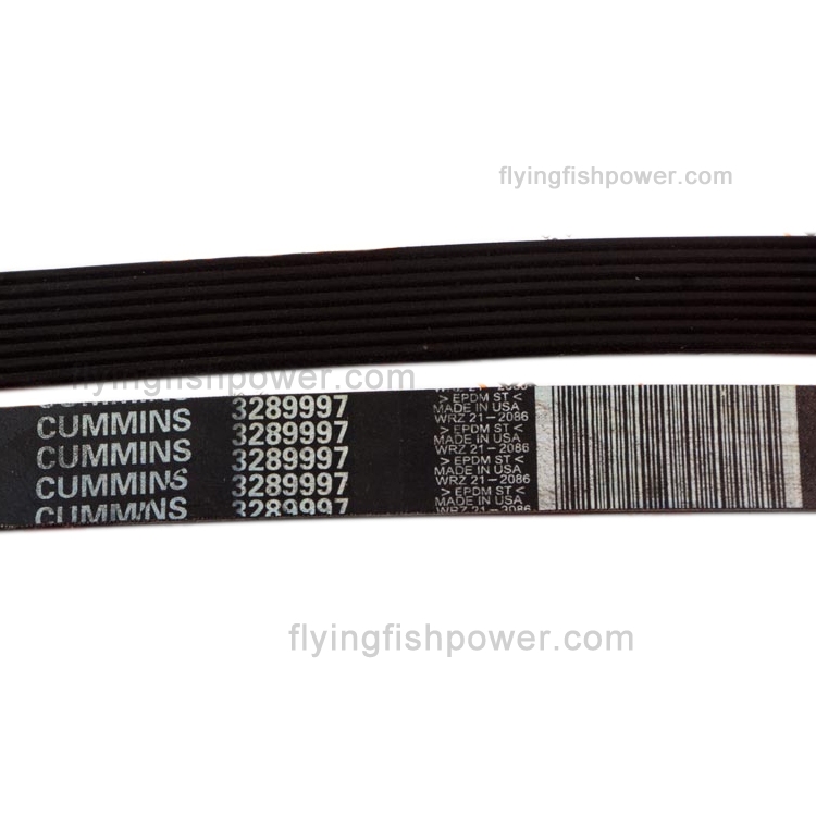 Cummins M11 ISM11 QSM11 Diesel Engine Fan Drive V Ribbed Belt 3289997