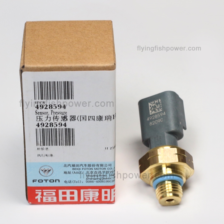 Sensor 4928594 4921746 4903479 de la presión de las piezas del motor de Cummins ISF3.8 4087989