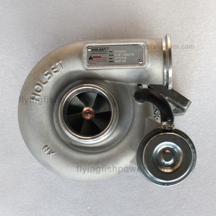 Turbocompresor 3772741 3772742 4309280 del motor de Cummins ISF3.8