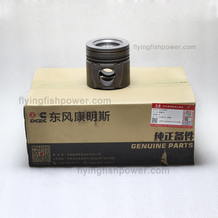 Le moteur de Cummins ISBE ISDE QSB partie le piston 5259407 5316178