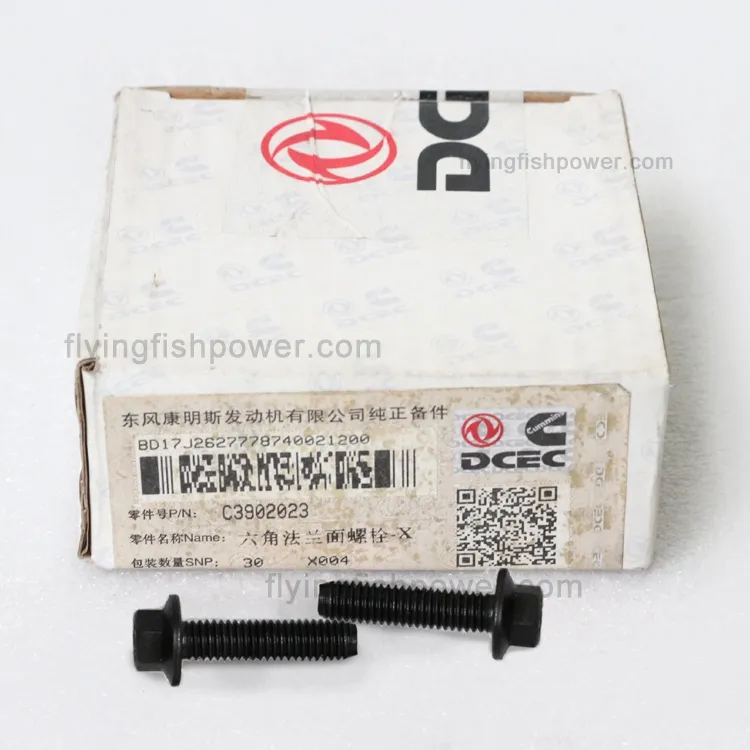 Cummins 6L Engine Parts Hexagon Flange Head Cap Screw 3902023