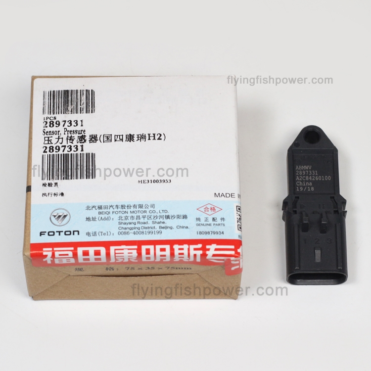 Sensor de la presión de las piezas del motor de Cummins ISF2.8 2897331 4076493