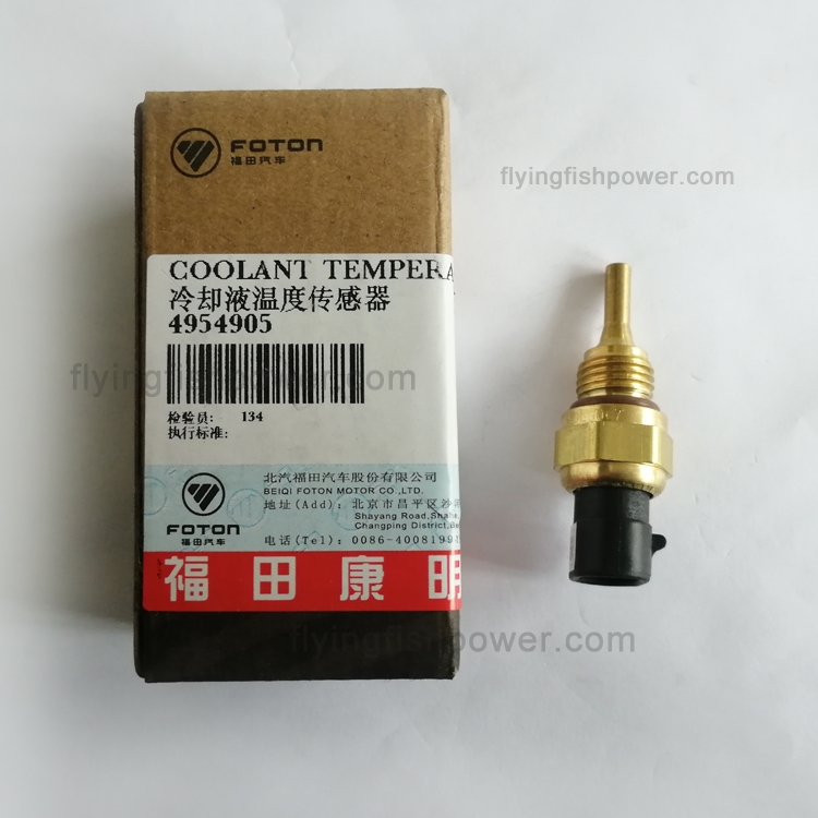 Capteur de température de pièces de moteur Cummins ISF3.8 ISDE 4954905