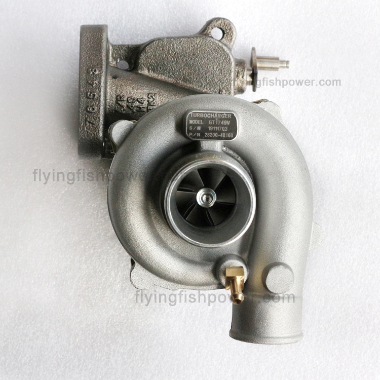 Turbocompresor 700273-0002 28200-4B151 28200-4B160 de las piezas del motor de Hyundai 4D56T D4BF GT1749S