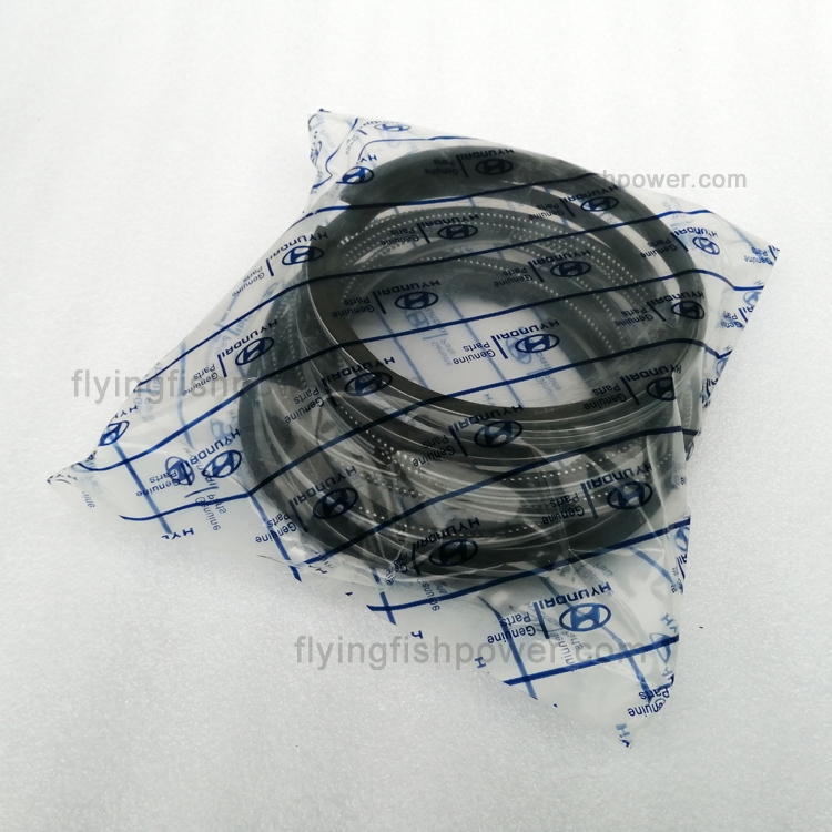 Segment de piston de pièces de moteur de Hyundai D6CB 23430-84410 2343084410