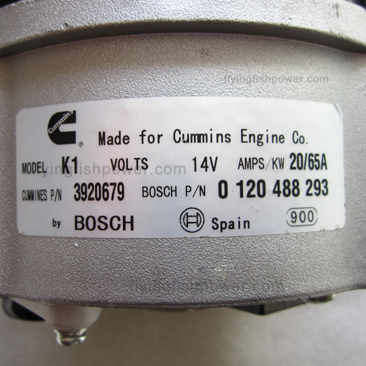 Оптовая продажа оригинальных и запасных частей двигателя Cummins, генератор переменного тока 3920679