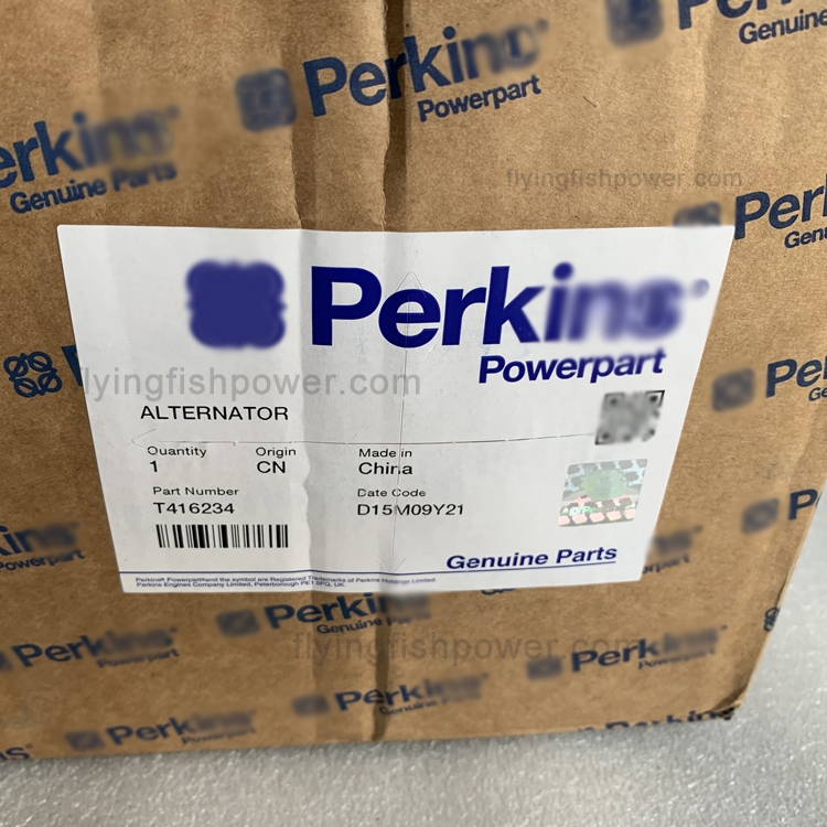 Alternadores de motor originales Perkins T416234, venta al por mayor