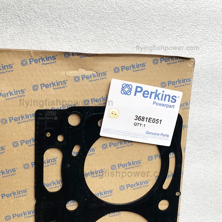 Детали дизельного двигателя Perkins Прокладка головки блока цилиндров 3681E051
