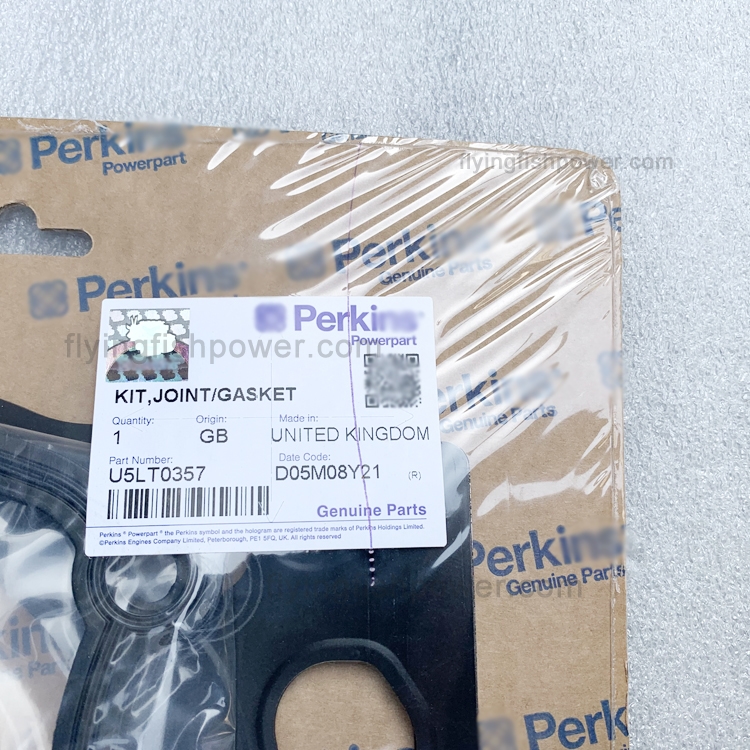 Perkins Diesel Engine Parts Upper Gasket Kit U5LT0357