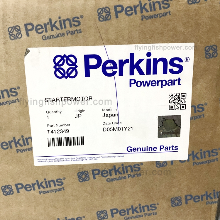 Оптовый оригинальный вторичный рынок Perkins Machinery Детали двигателя Стартер T412349
