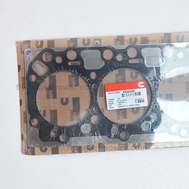 Cummins ISBE QSB Engine Parts Cylinder Head Gasket 4932209