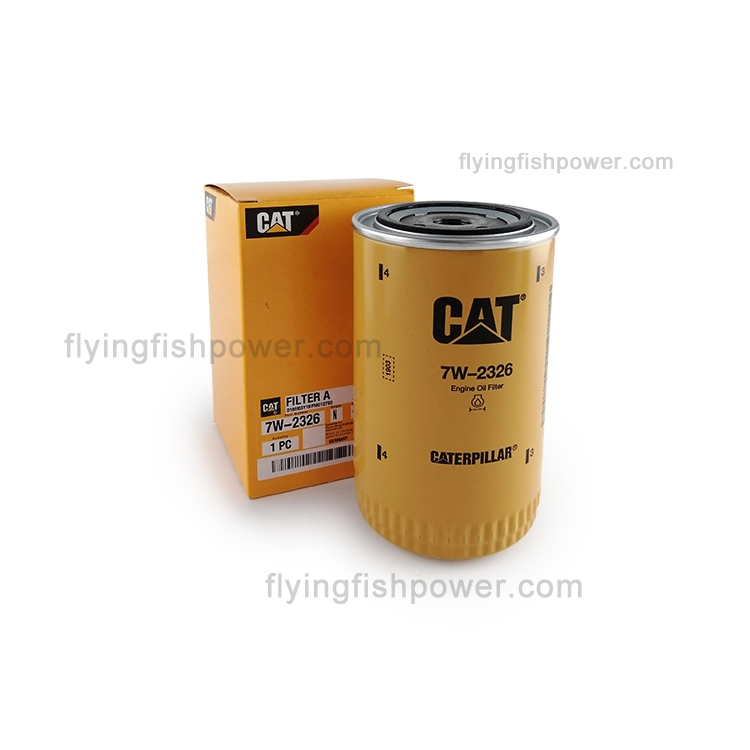 Filtre à huile de pièces de moteur Caterpillar 7W2326 7W-2326