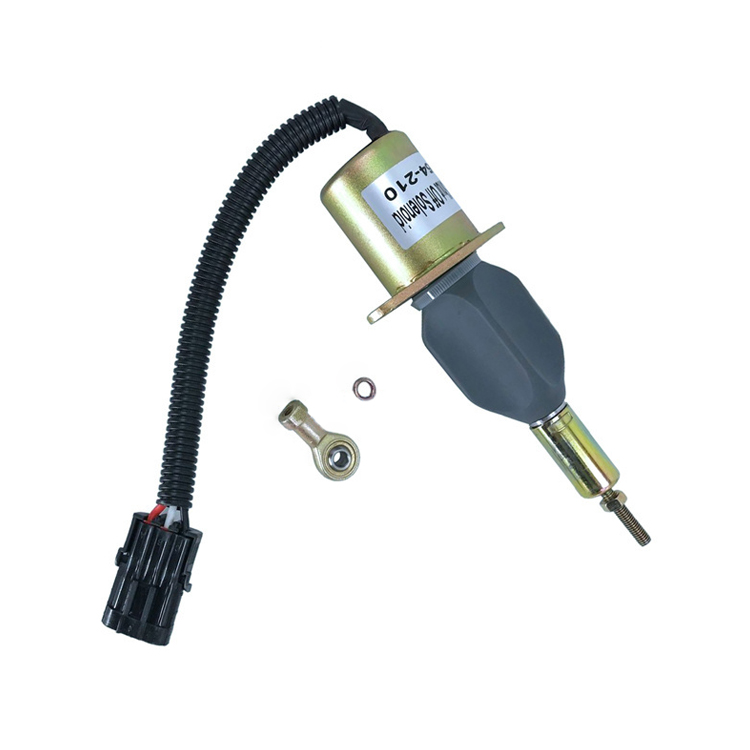 Piezas de motor Cummins, válvula solenoide de apagado de combustible de 12V, venta al por mayor, 3930233