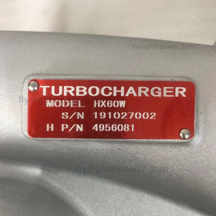 Kit de turbocompresor Cummins HOLSET HX60W 4956081