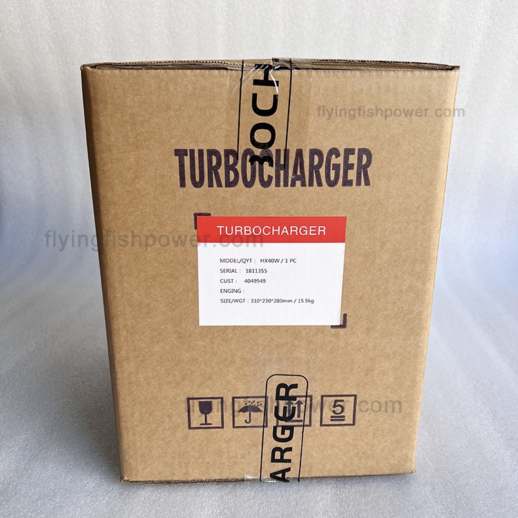 Запчасти дизельного двигателя HX40W Turboarger 4049949