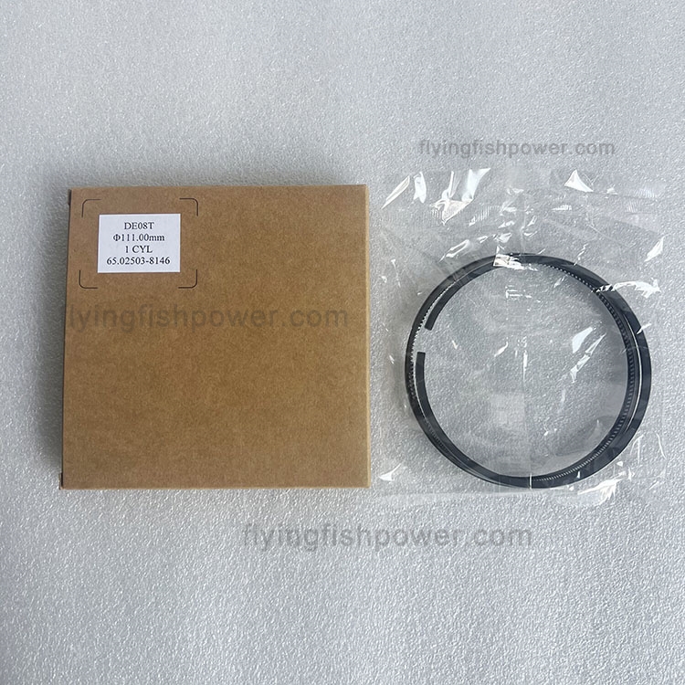 High Quality DE08 D1146 Engine Parts Piston Ring 65.02503-8146