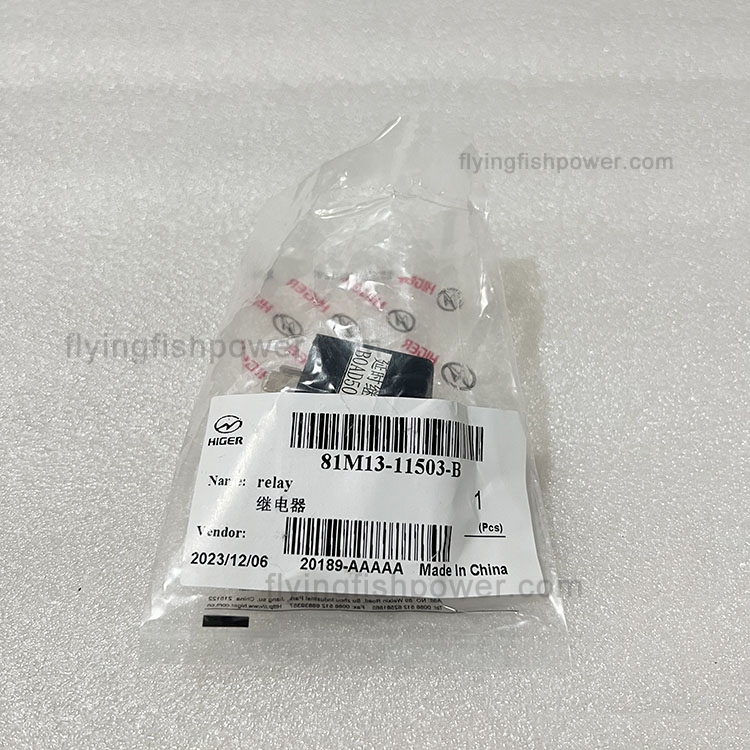 Wholesale 81M13-11503-B Time-delay Relay for Higer Bus Parts