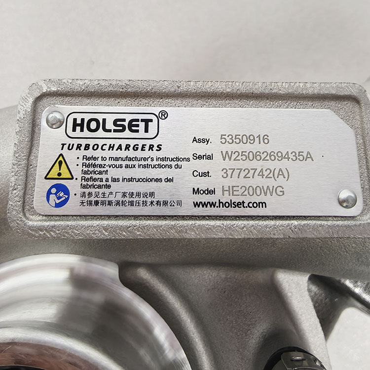 Cummins ISF3.8 Engine Parts Turbocharger 3772741 3772742 4309280