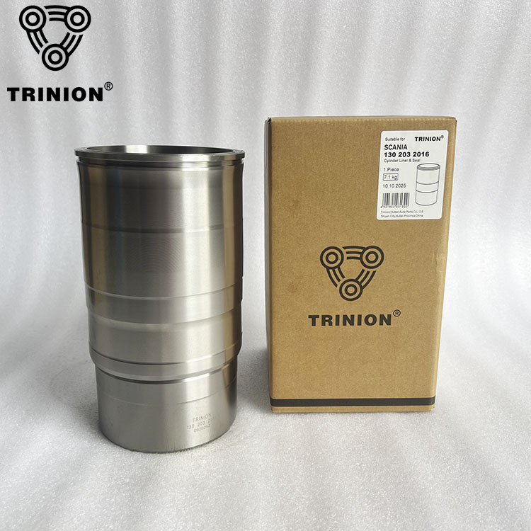 130mm OEM Quality Alloy Cast Iron Cylinder Liner Kit for SCANIA DC13 Engine 2254875 061LW00120001 89935110