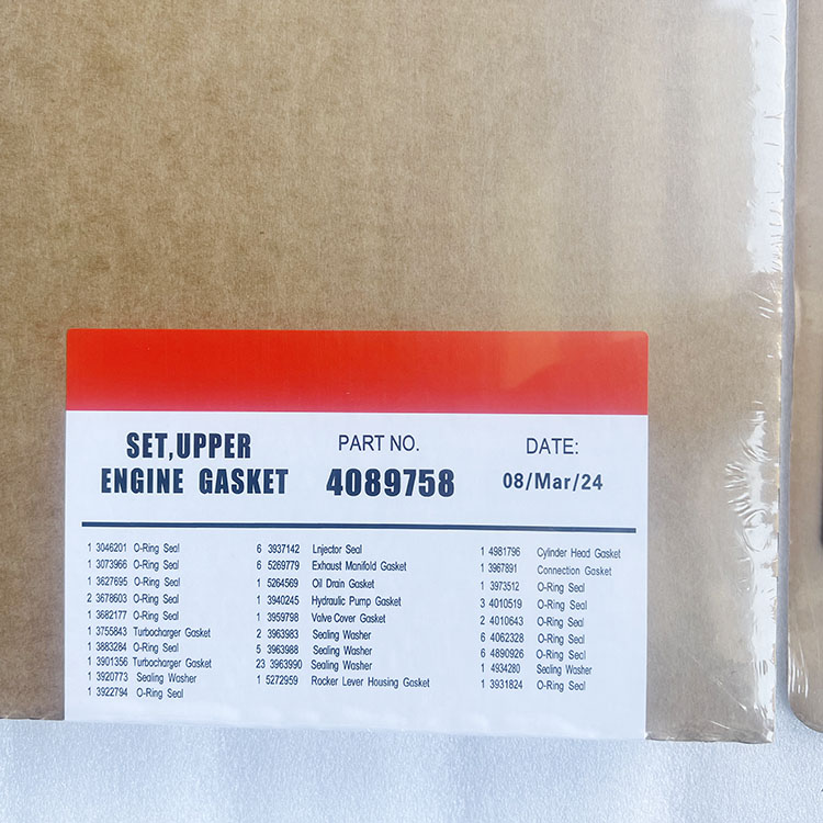 C8.3 ISC8.3 QSC8.3 Cummins Head Gasket Set 4089758