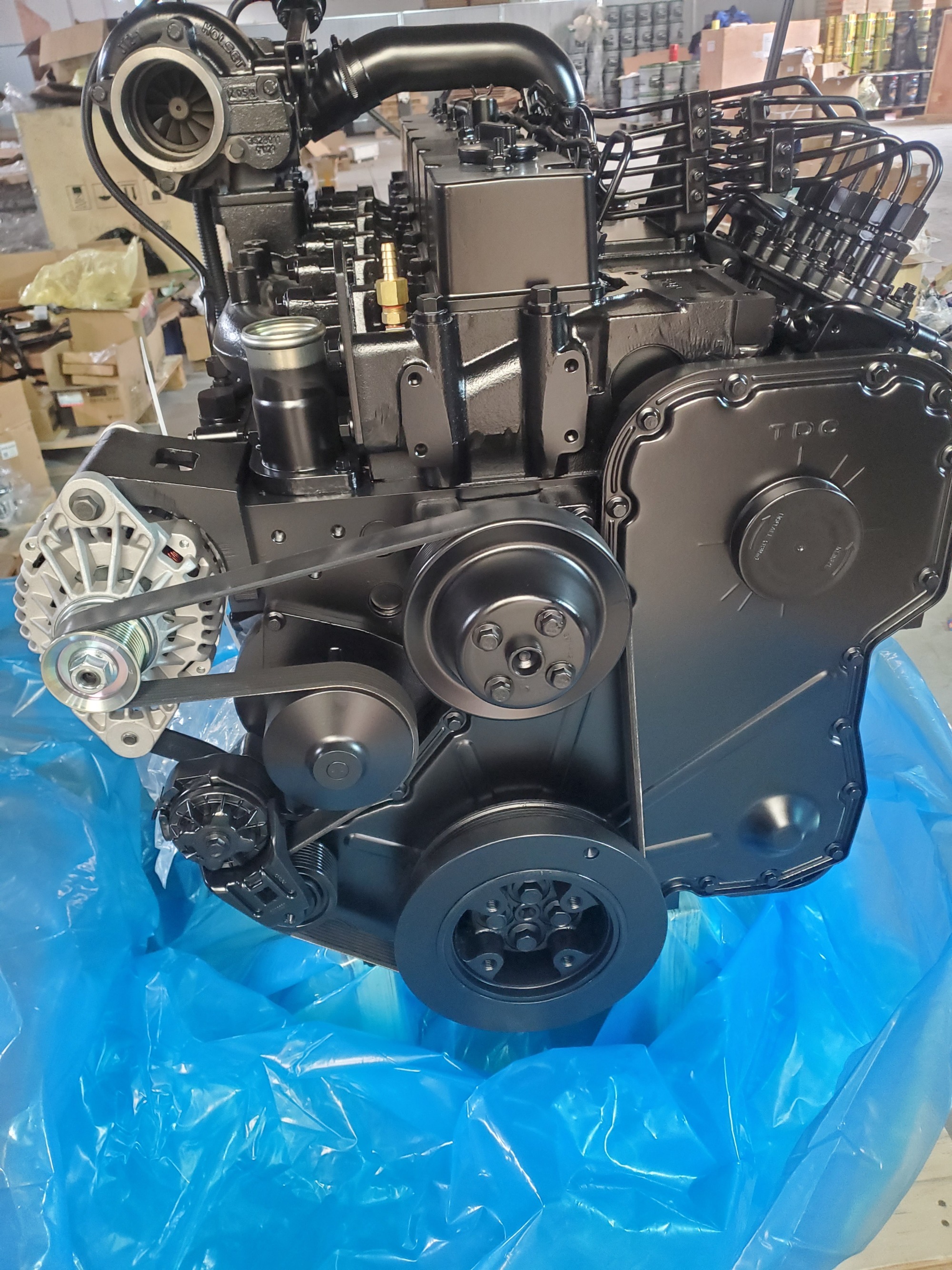 Motor diésel Cummins 6CT8.3 ensamblado