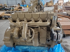 Conjunto de motor diésel Cummins 6CTAA8.3 en color camel