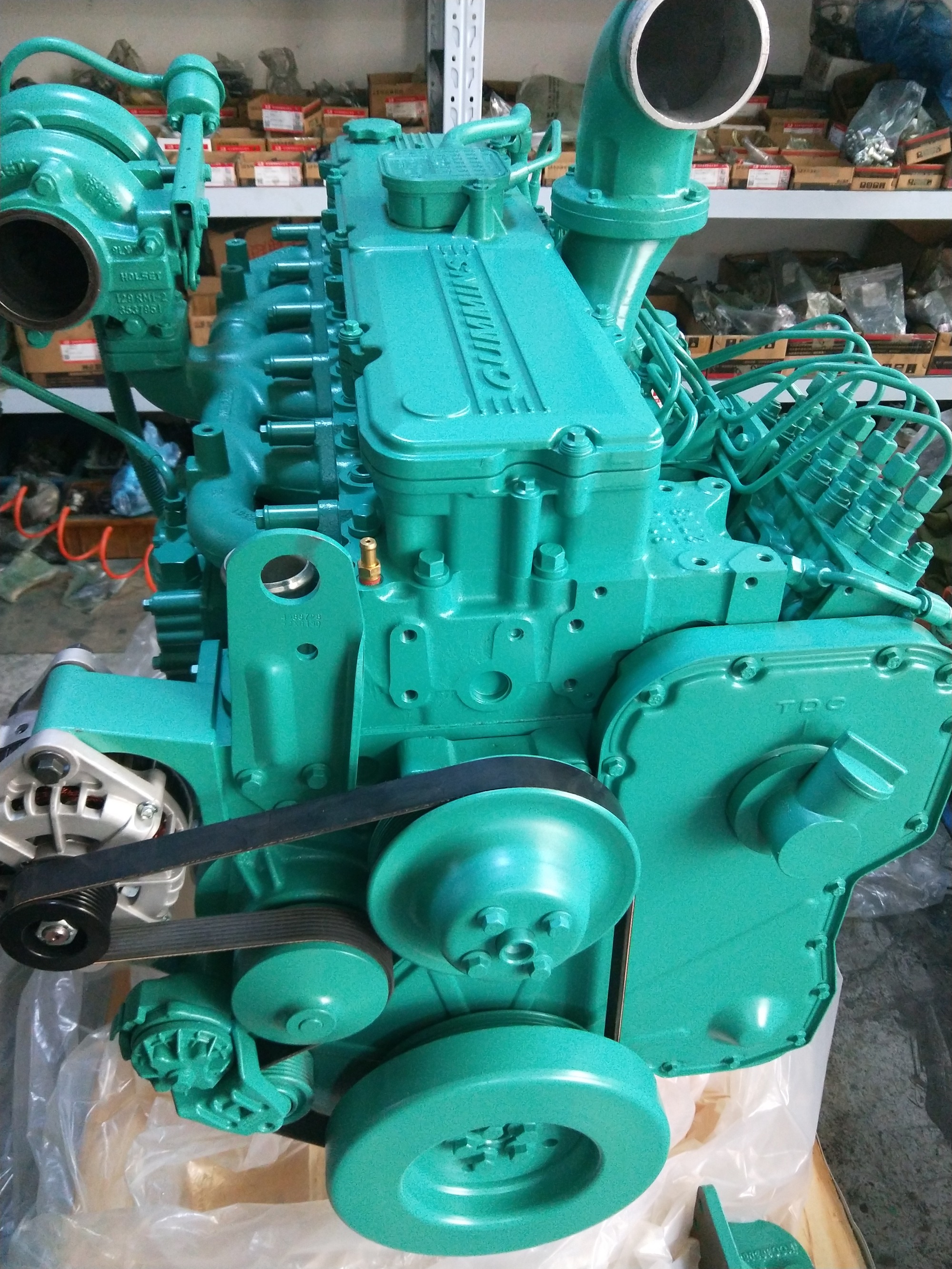 Cummins 6LTAA8.9 Diesel Engine Assembly