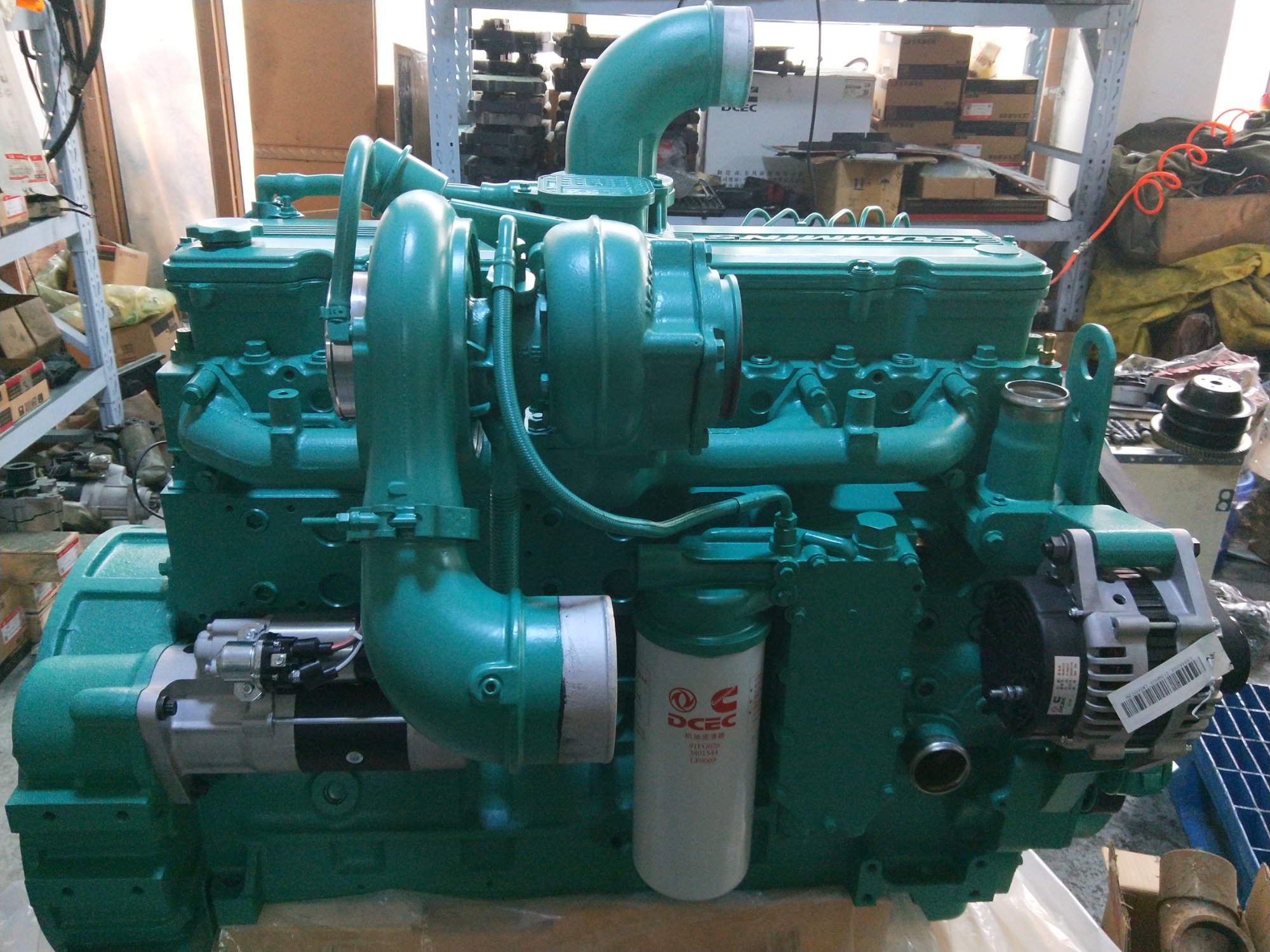 Cummins 6LTAA8.9 Diesel Engine Assembly