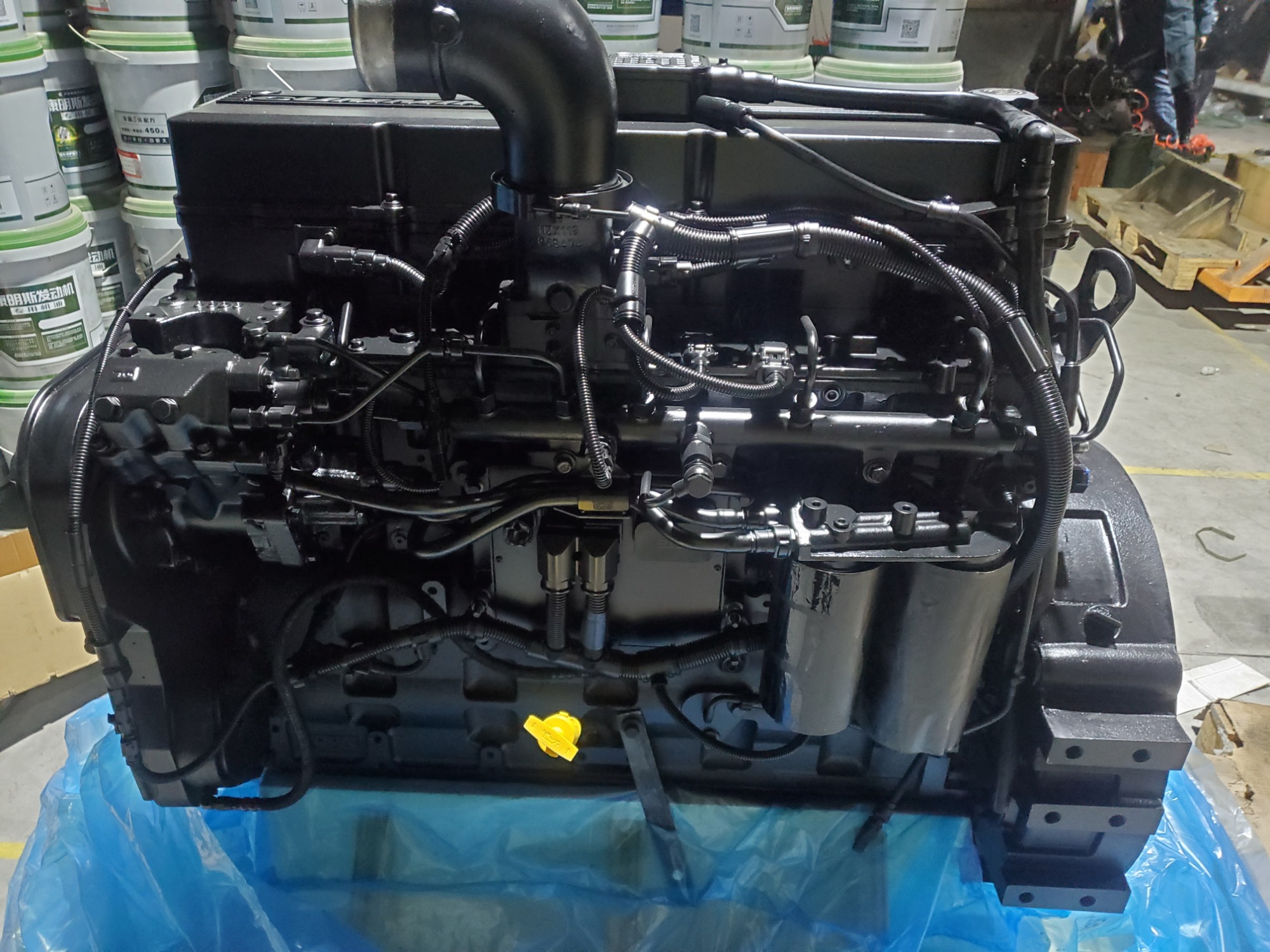 Cummins QSL9 Diesel Engine Assembly With Engine Brake
