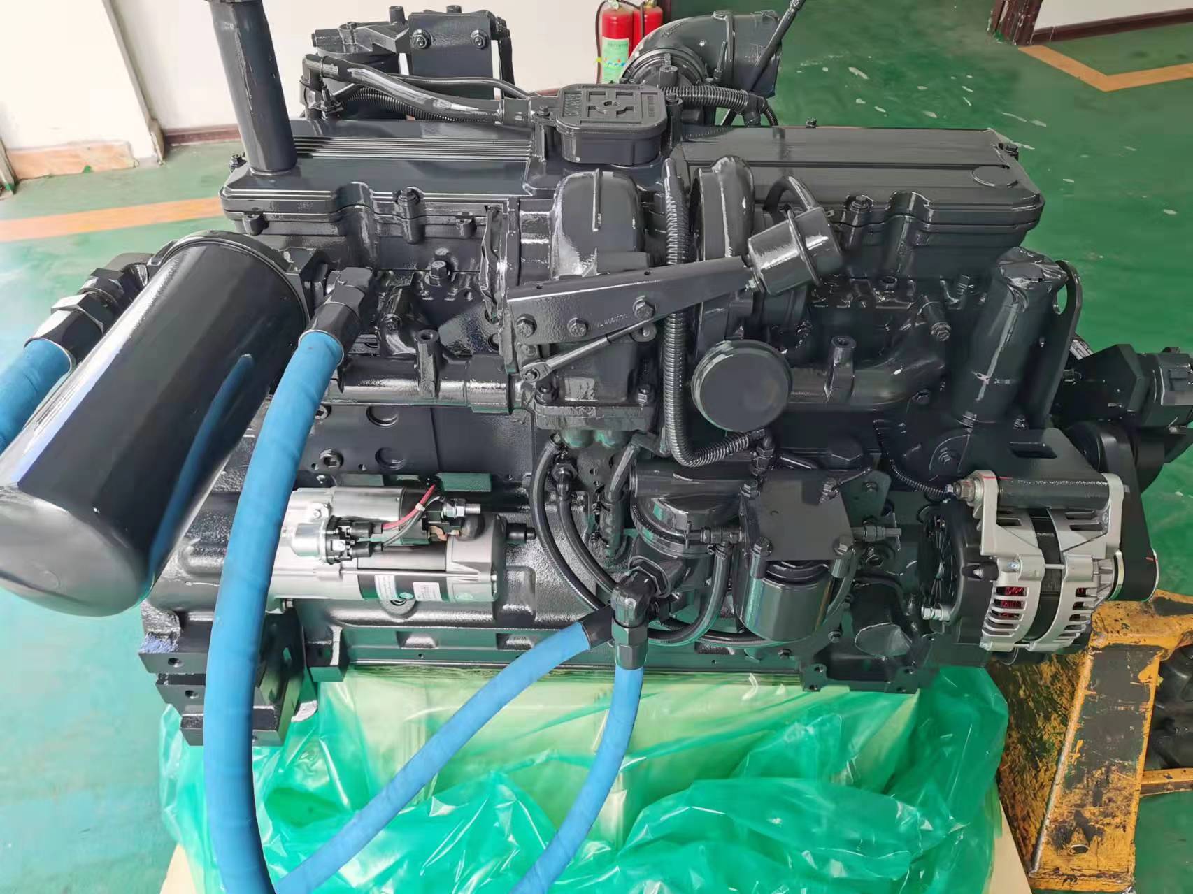 Komatsu 6D144 Diesel Engine assembly