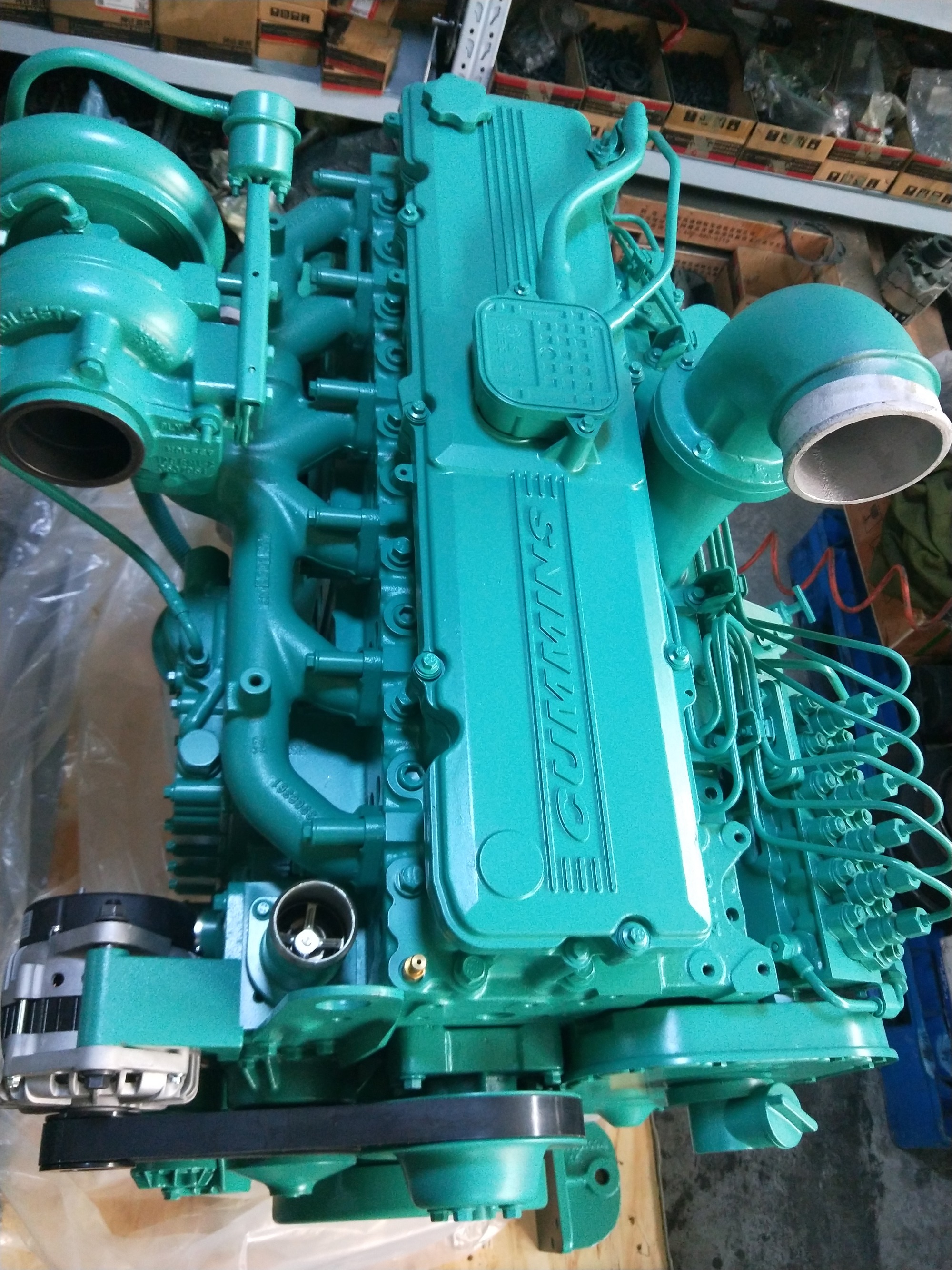 Cummins 6LTAA8.9 Diesel Engine Assembly