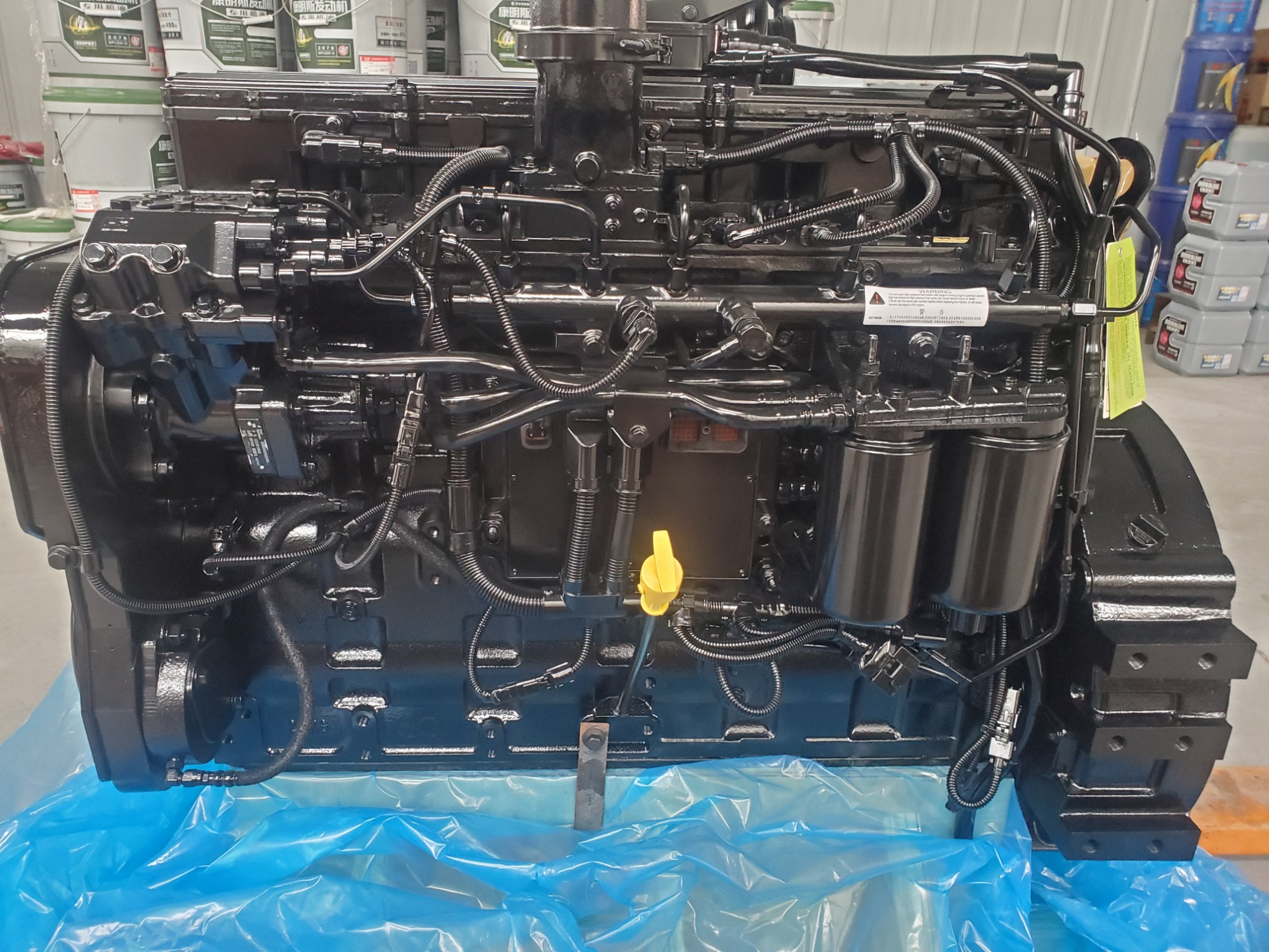 Cummins QSL9 Diesel Engine assembly
