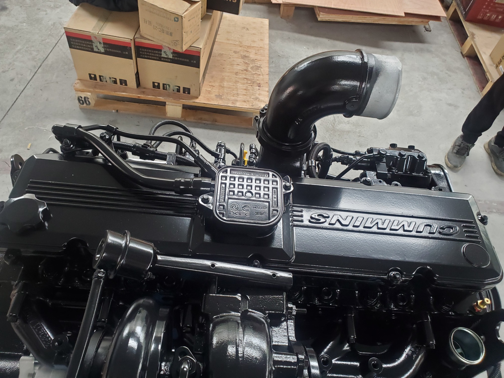 Cummins QSL9 Diesel Engine assembly