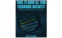 Trick To Know All Your Passwords Instantly! (Written for Magicians) by Devin Knight