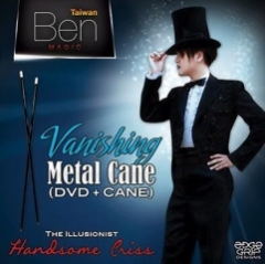 Vanishing Metal Cane by Handsome Criss