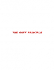 The Gaff Principle - Home Made Gaff Cards. By Omry Ishai
