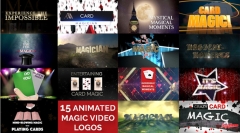 15 Magic Video Logos for Magicians by Wolfgang Riebe