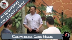 Commercial Card Magic by Wolfgang Riebe (2Videos MP4)