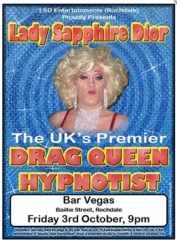 Drag Queen Comedy Stage Hypnosis Course by Jonathan Royle & Lady Sapphire Dior