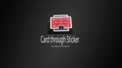 Card through Sticker by Mario Tarasini (original download have no watermark)