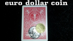Euro Dollar Coin by Emanuele Moschella