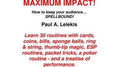 MAXIMUM IMPACT by Paul A. Lelekis