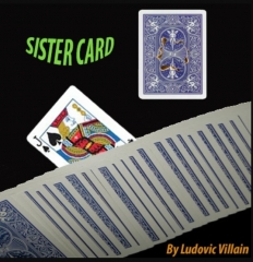 SISTER CARD by Ludovic Villain