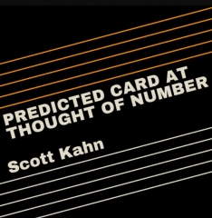 Predicted Card At Thought Of Number (PCATON) by Scott Kahn