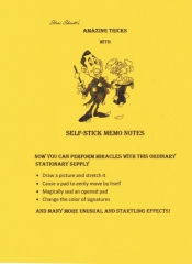 Amazing Tricks with Self-Stick Memo Notes by Steve Shrott