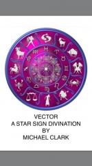 Vector a star sign divination by Michael Clark