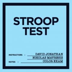 Stroop Test by David Jonathan & Nikolas Mavresis