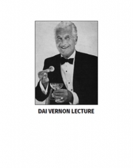 Dai Vernon Lecture Notes - Dai Vernon