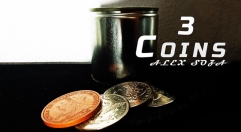 3 Coins By Alex Soza